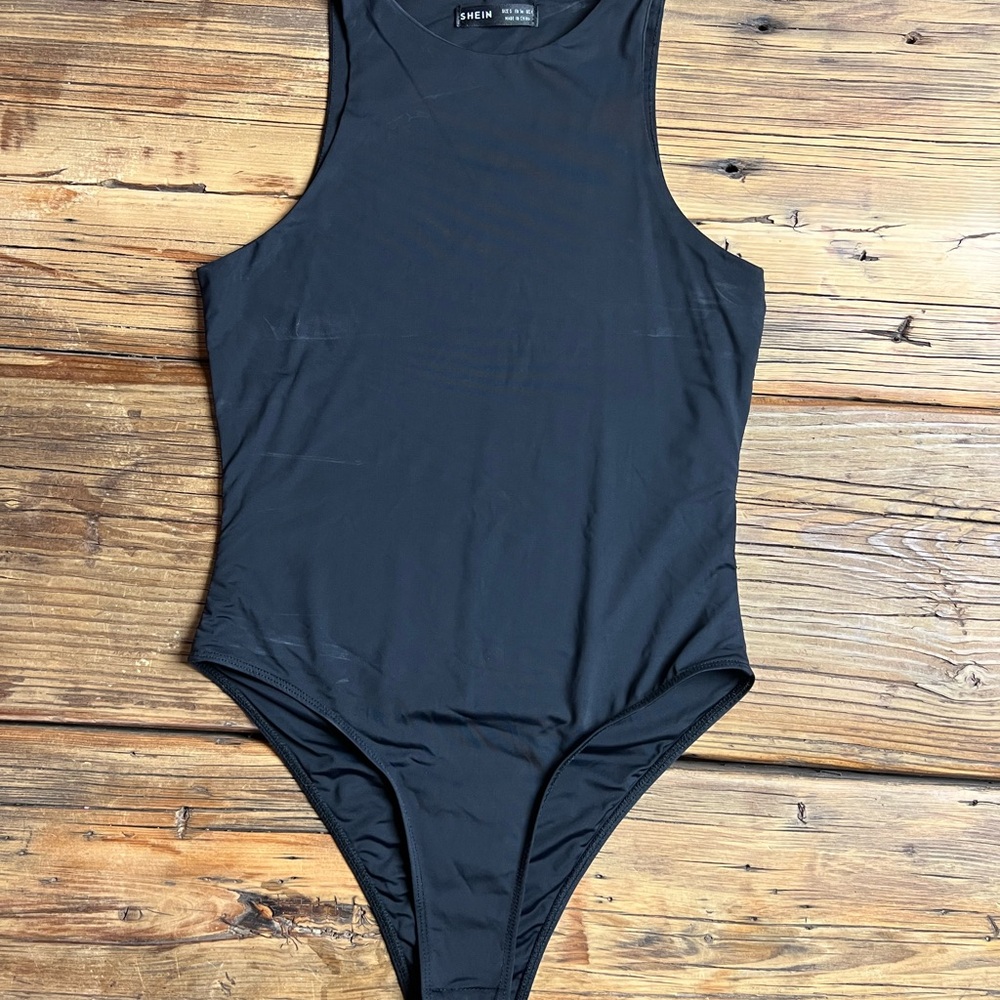 SHEIN Midnight Black Bodysuit